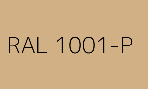 Farbe RAL 1001-P