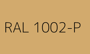 Farbe RAL 1002-P