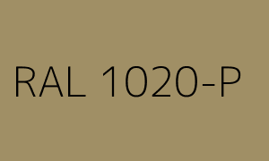 Farbe RAL 1020-P