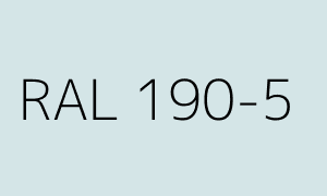 Farbe RAL 190-5