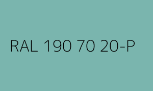 Farbe RAL 190 70 20-P
