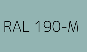 Farbe RAL 190-M