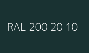 Farbe RAL 200 20 10