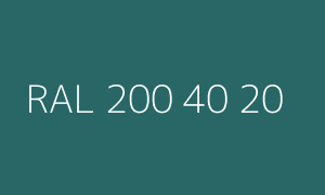 Farbe RAL 200 40 20