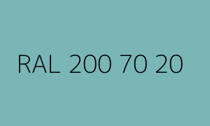 Farbe RAL 200 70 20