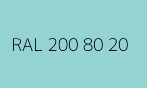 Farbe RAL 200 80 20