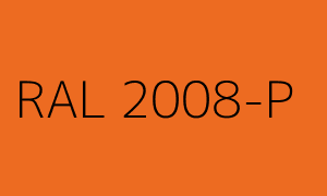 Farbe RAL 2008-P