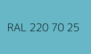 Farbe RAL 220 70 25