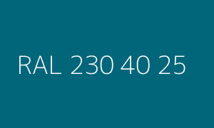 Farbe RAL 230 40 25