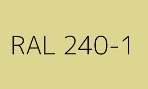 Farbe RAL 240-1