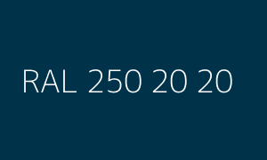 Farbe RAL 250 20 20