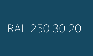 Farbe RAL 250 30 20