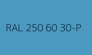 Farbe RAL 250 60 30-P