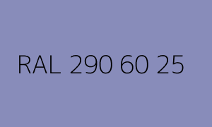 Farbe RAL 290 60 25