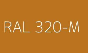 Farbe RAL 320-M