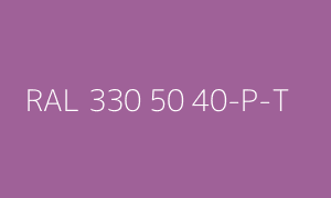 Farbe RAL 330 50 40-P-T