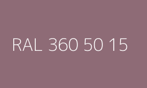 Farbe RAL 360 50 15