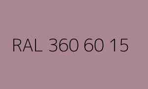 Farbe RAL 360 60 15