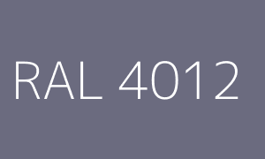 Farbe RAL 4012