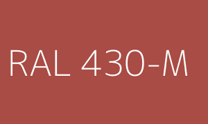 Farbe RAL 430-M
