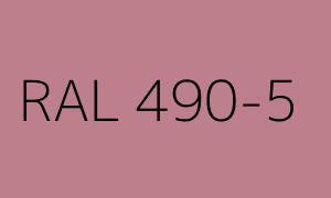 Farbe RAL 490-5
