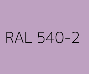 Farbe RAL 540-2 