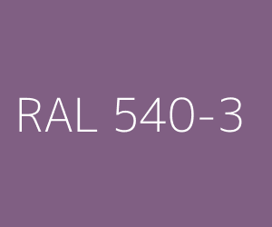 Farbe RAL 540-3 