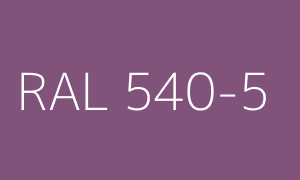Farbe RAL 540-5