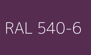 Farbe RAL 540-6