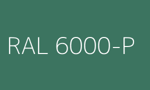 Farbe RAL 6000-P