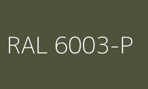 Farbe RAL 6003-P