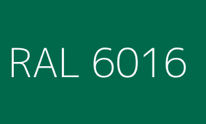 Farbe RAL 6016