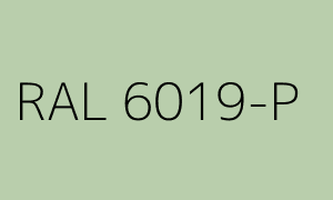 Farbe RAL 6019-P