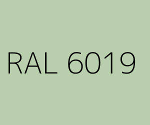 Farbe RAL 6019 PASTEL GREEN