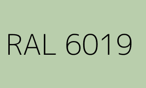 Farbe RAL 6019