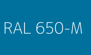 Farbe RAL 650-M