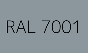 Farbe RAL 7001