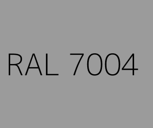 Farbe RAL 7004 SIGNAL GREY