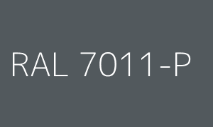 Farbe RAL 7011-P