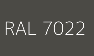 Farbe RAL 7022