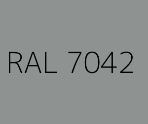Farbe RAL 7042 TRAFFIC GREY A