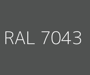 Farbe RAL 7043 TRAFFIC GREY B