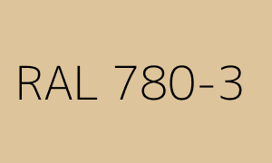 Farbe RAL 780-3