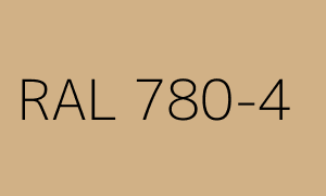 Farbe RAL 780-4