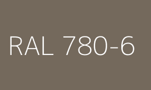 Farbe RAL 780-6