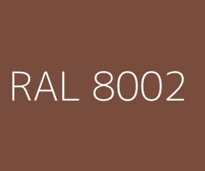 Farbe RAL 8002 SIGNAL BROWN