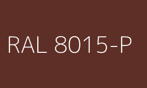 Farbe RAL 8015-P