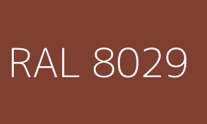 Farbe RAL 8029