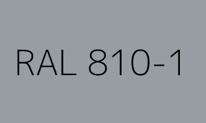 Farbe RAL 810-1