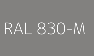 Farbe RAL 830-M